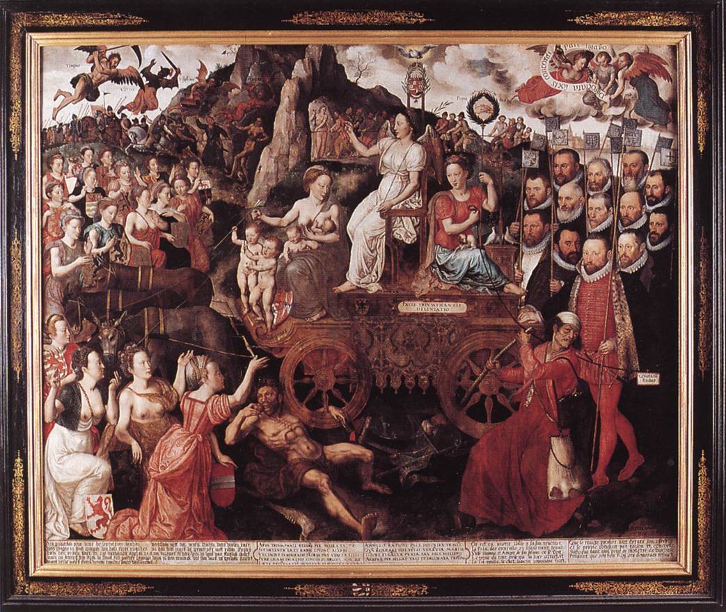 Allegory of the 1577 Peace in the Low Countries dfg
